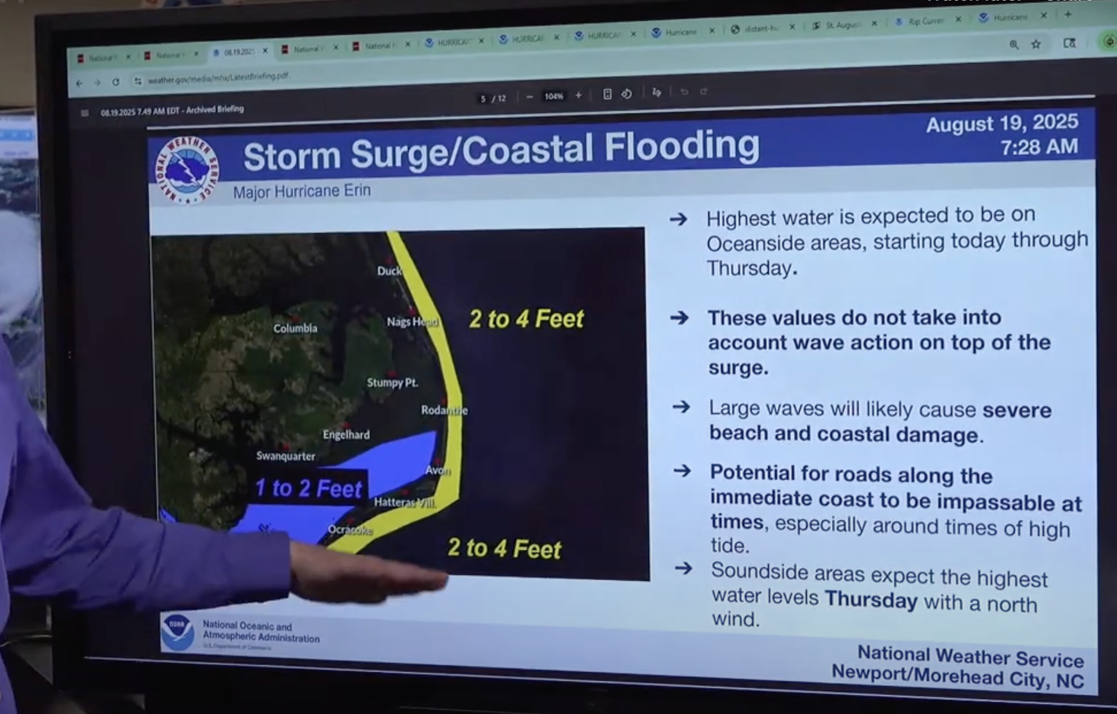 Insurance Companies Eye Hurricane Erin as it Closes In