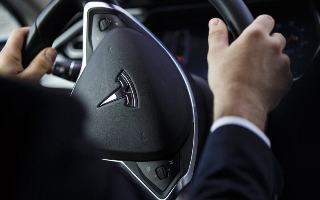 Tesla driver